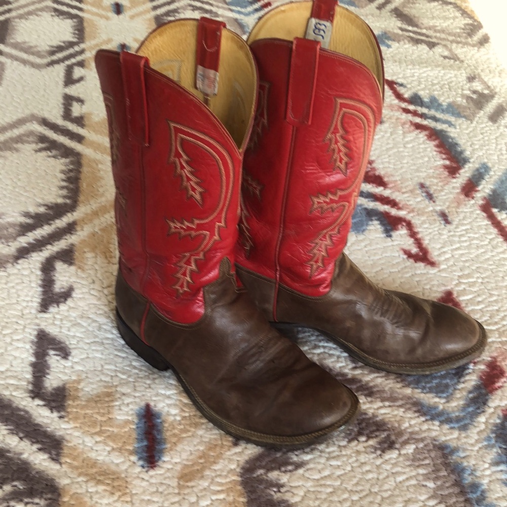Vintage Anderson Bean Round-toe Boots